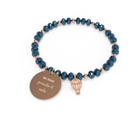 Bracciale 10 Buoni Propositi Donna in Acciaio B5256RO/BL - B5256RO/BL